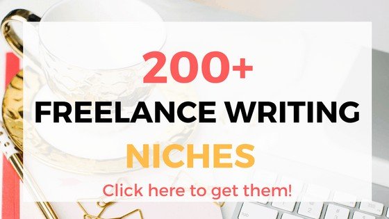 200 freelance writing niches - freelance writing jobs for beginners