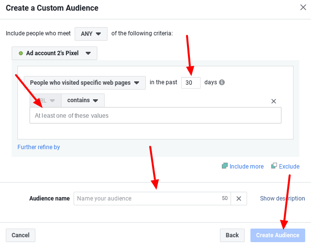 create a custom audience