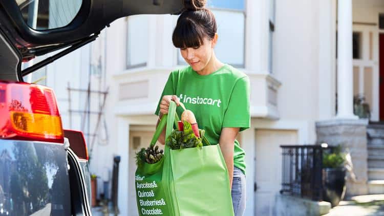instacart groceries car delivery