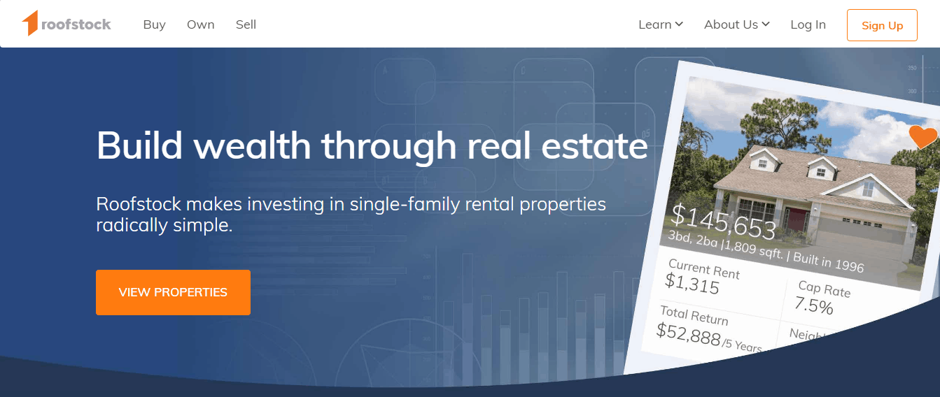 generate passive income with rental properties at roofstock
