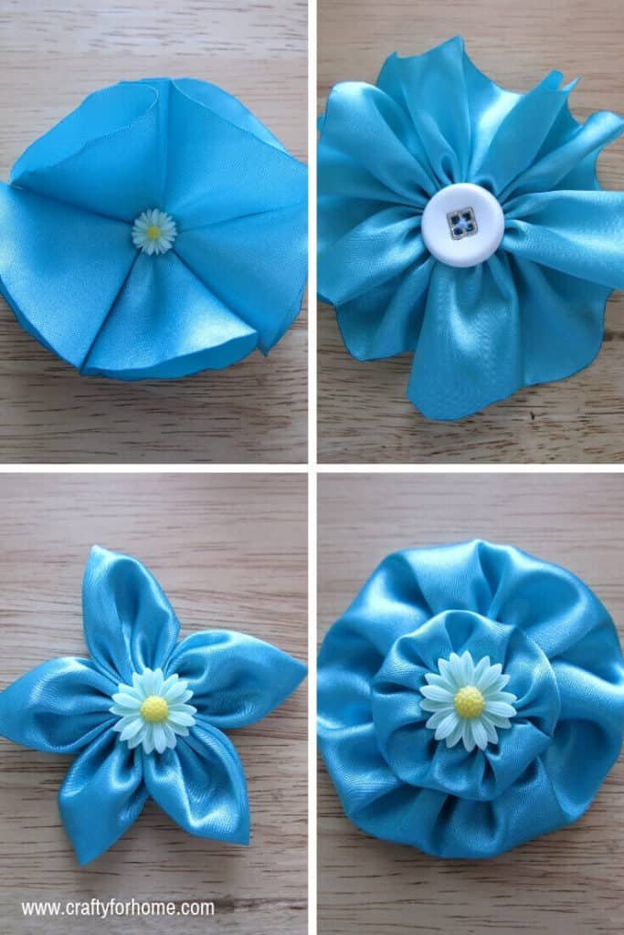 decorative fabric flowers