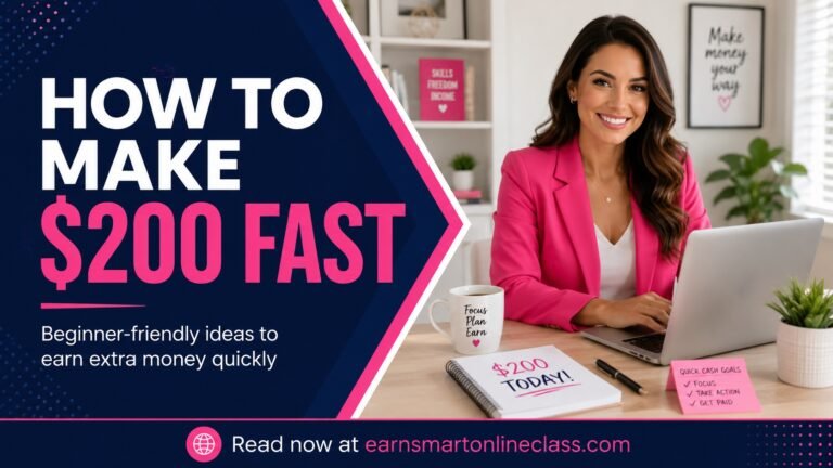 How to Make $200 Fast