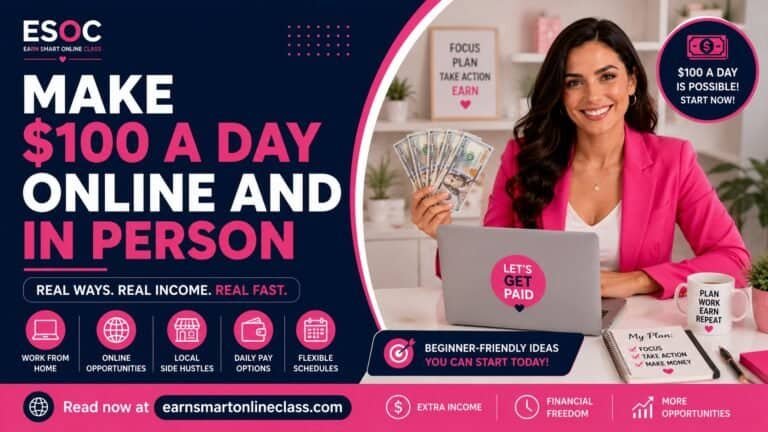 Make $100 a Day Online and In Person (2026 Guide)