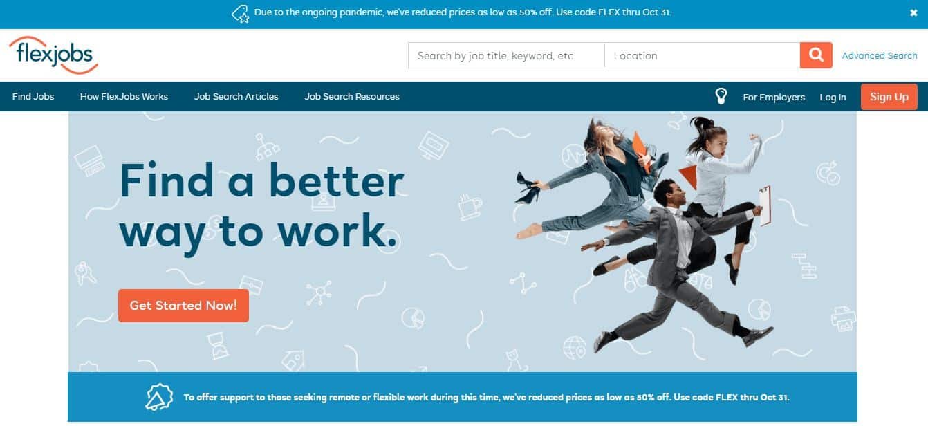 make money with the flexjobs app