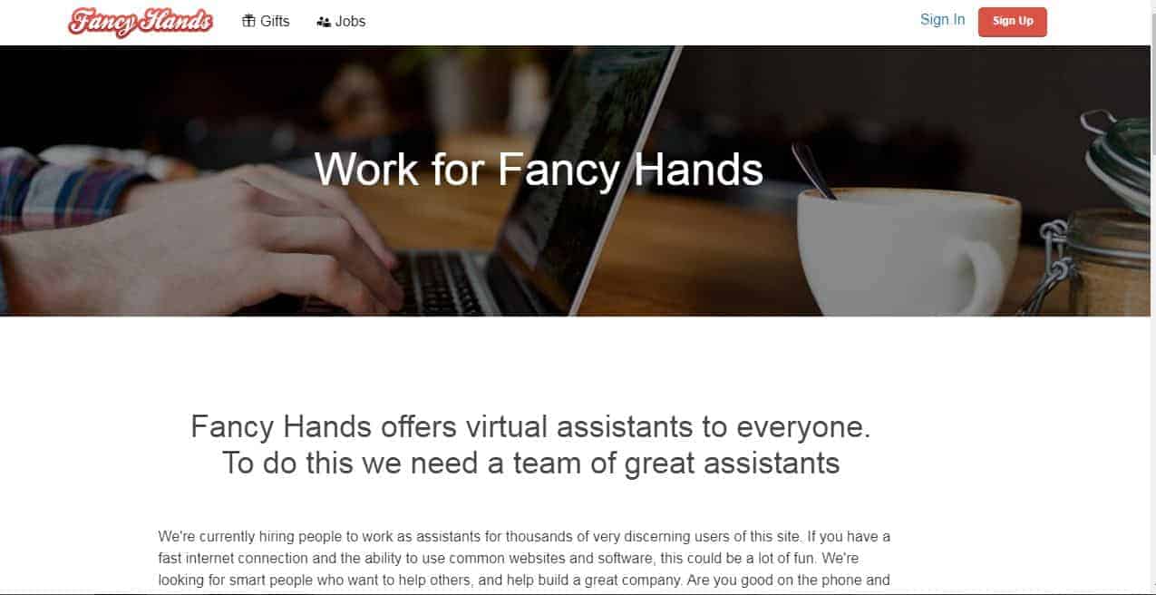Virtual Assistant for Fancy Hands