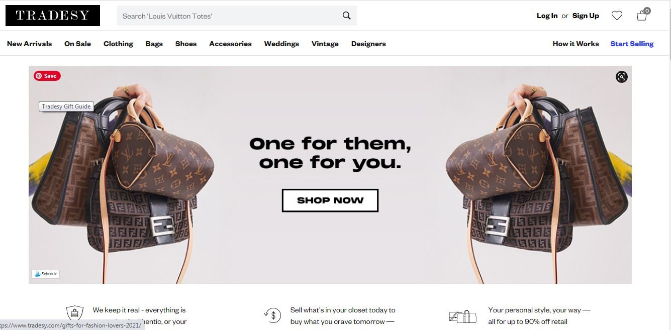 how to sell clothes on tradesy