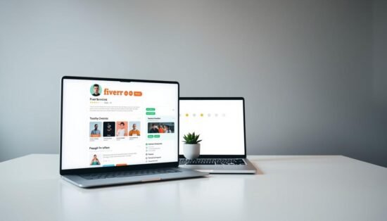Fiverr profile showcase