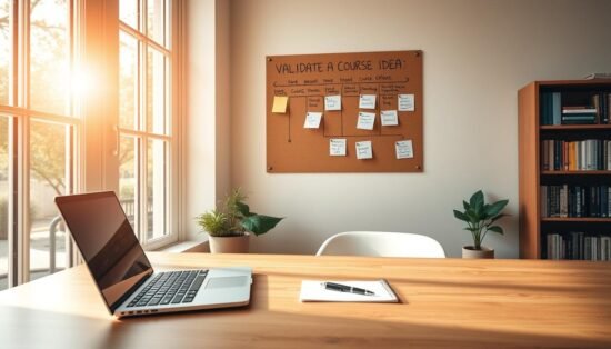 validating course idea for free