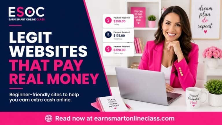 20 Legit Websites That Pay Real Money in 2026