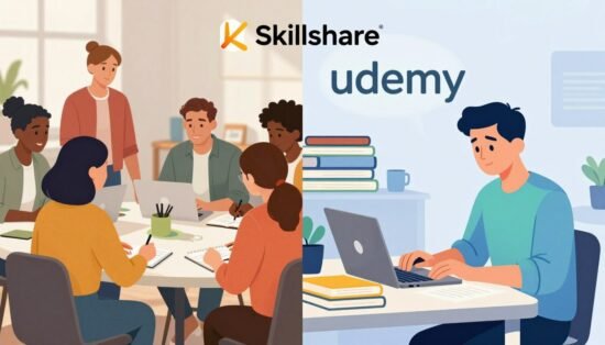 Skillshare vs Udemy for Beginners Skillshare vs Udemy for Beginners