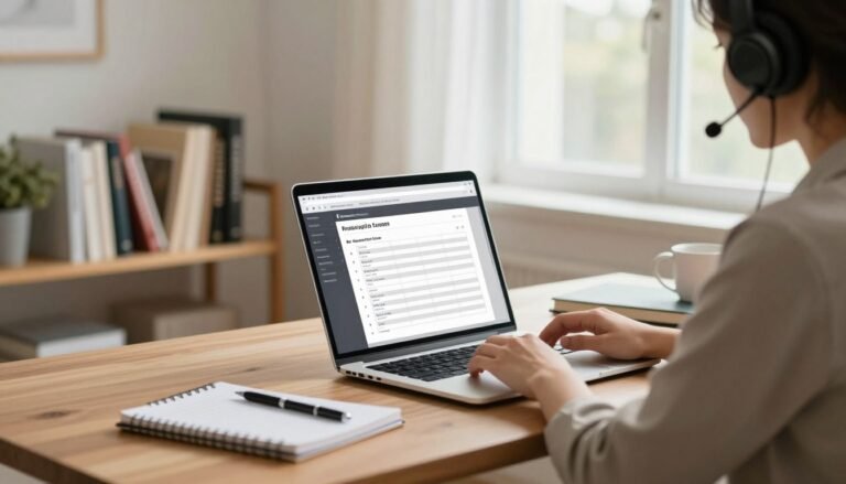 Transcription Courses You Can Take From Home