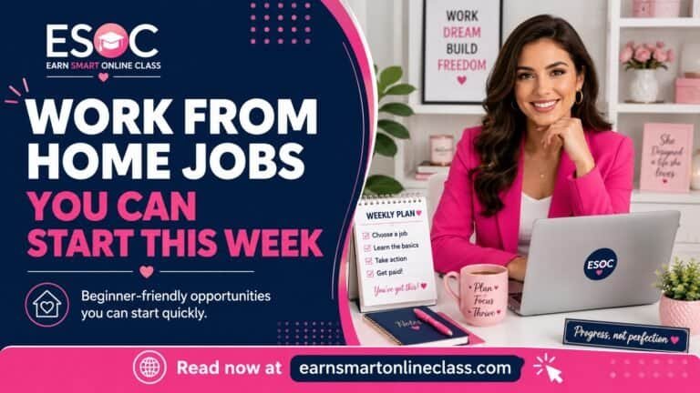 14 Work From Home Jobs You Can Start This Week