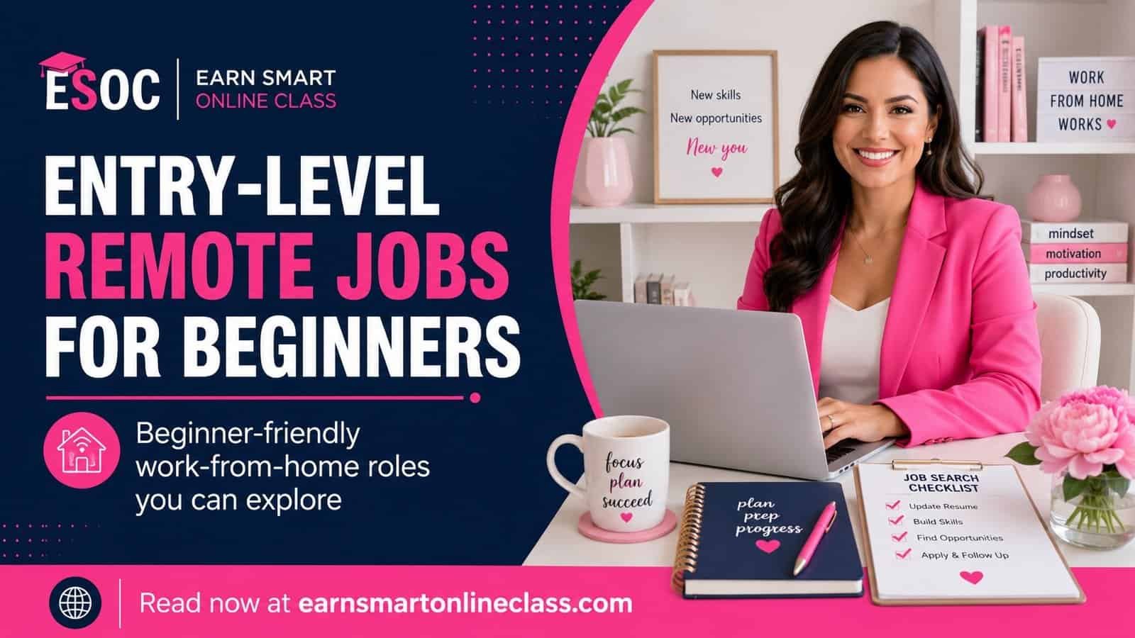 12 Entry-Level Remote Jobs for Beginners (2026 Guide)