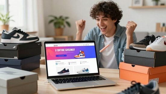 get free shoes online