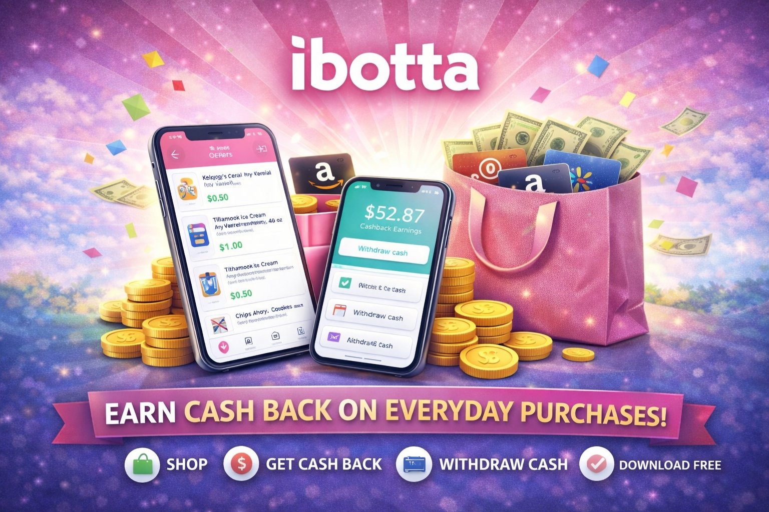 Ibotta grocery cashback app
