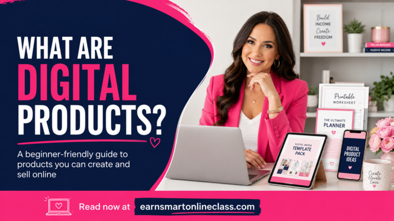 What Are Digital Products and How to Make Money Selling Them in 2026