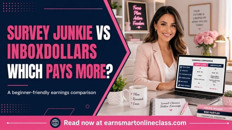 Survey Junkie vs InboxDollars Which Pays More