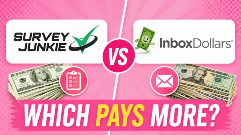 Survey Junkie vs InboxDollars Which P
