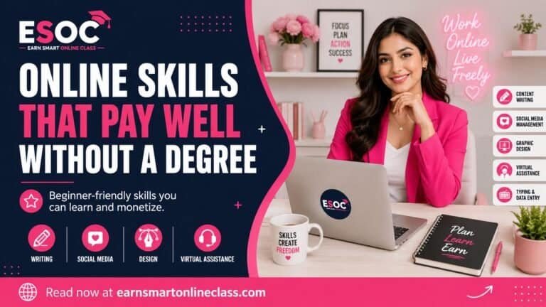 Online Skills That Pay Well Without a Degree
